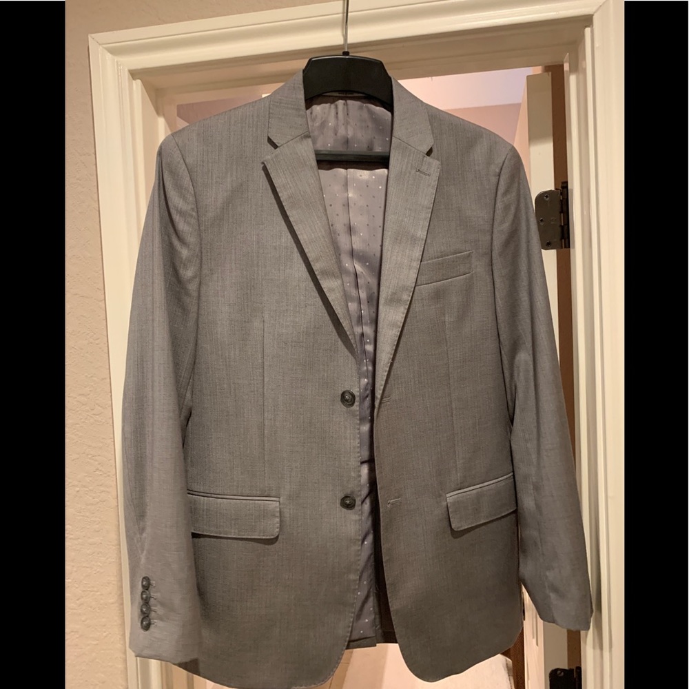 Perry Ellis Grey Suit Jacket
